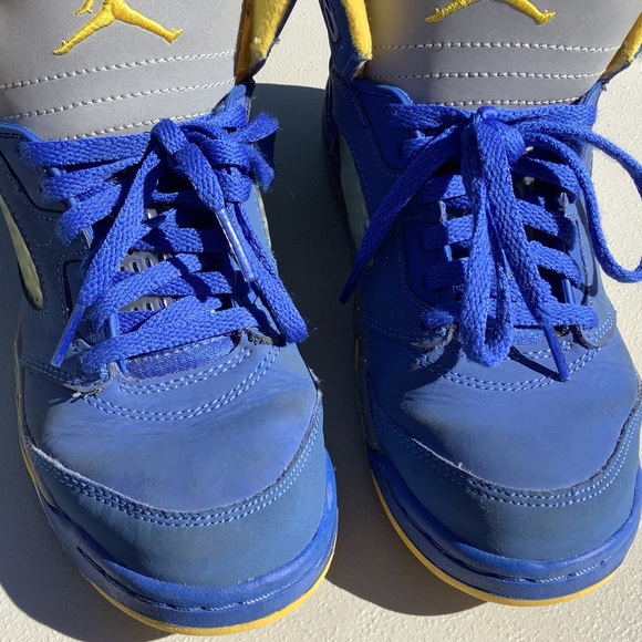 Nike Air Jordan 5 Retro Laney Varsity Royal Blue Shoes CI3287-400 Size 3 Youth - Picture 8 of 11